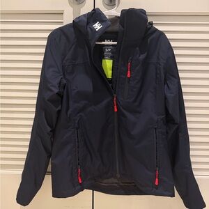 Helly Hansen Navy Blue Shell Jacket size small